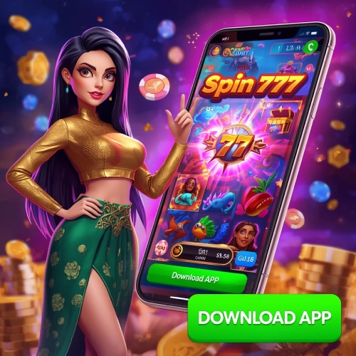 Spin 777 Entertainment Platform Interface